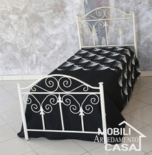 Letto ferro lance - 80, nero-oro