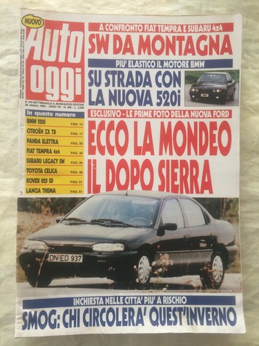 Auto oggi 308 1992 - n.308,