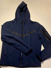 Felpa con cappuccio  Nike Tech uomo taglia L colore blu 