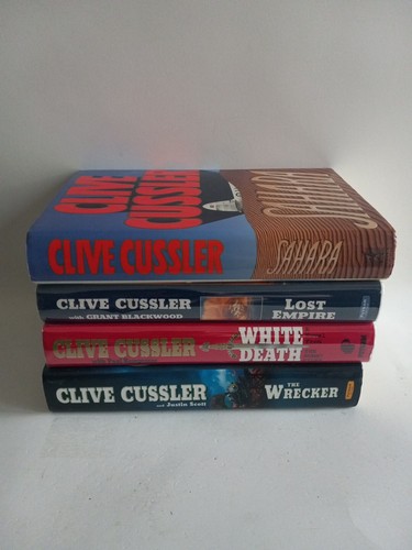Clive cussler hardcover book - clive,