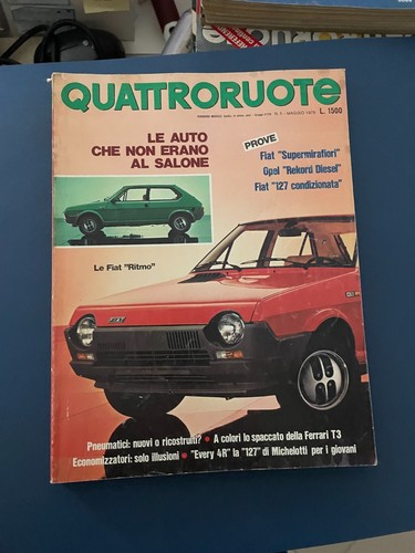 Rivista quattroruote maggio - rivista,