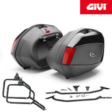 VALIGIE LATERALI + TELAI [GIVI] V35 - YAMAHA FZ6 600 FAZER 2004 2005 2006