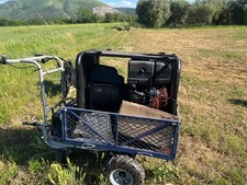 generatore trifase diesel 5,6kw motore LOMBARDINI + CARRIOLA ELETTRICA BULL MACH