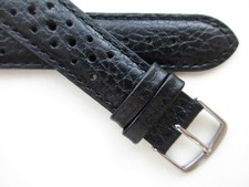 Cinturino orologio pelle nera