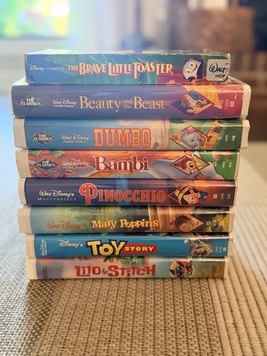 Disney vhs lot classics - vhs, of