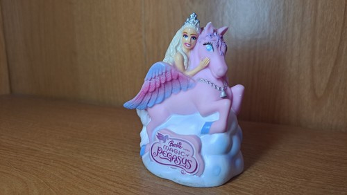 Barbie pegasus cake topper - barbie,