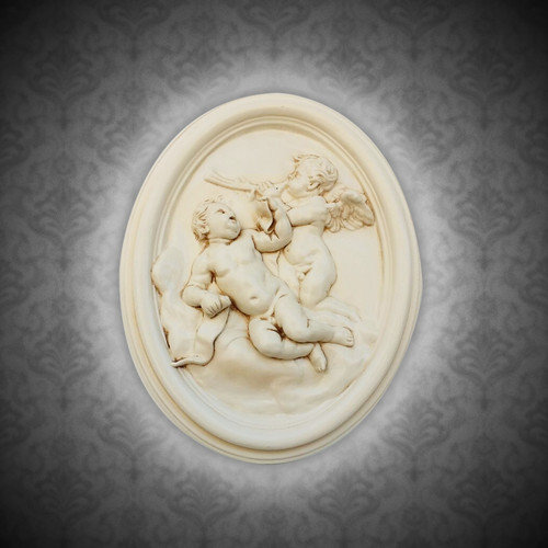 Quadro gesso bassorilievo - in,