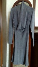 Abito vestito maxi pull