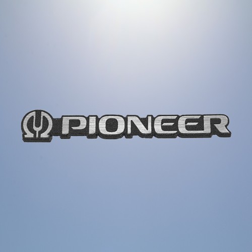 Pioneer 50x8mm badge emblem - 50x8mm,