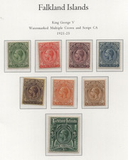 FALKLAND ISLANDS 1921–1925