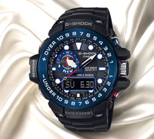 Orologio Uomo Casio G-shock Gulfmaster GWN-1000B-1BJF Triplo Sensore Ver.3 Giappone