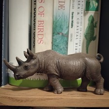 Schleich rinoceronte nero toro