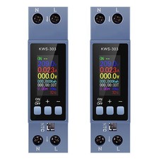 2X Voltmetro AC Amperometro