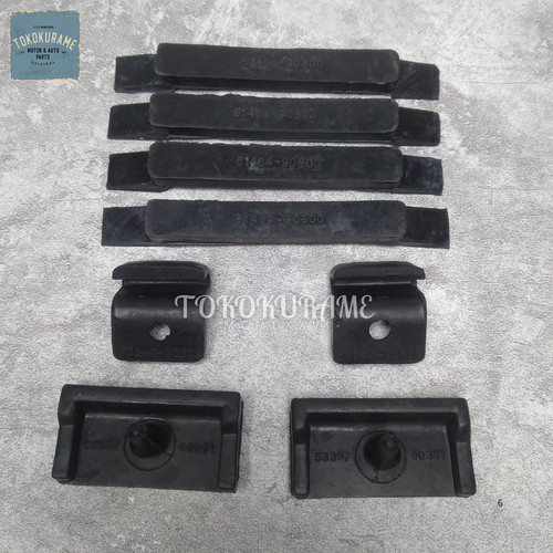 Set gomma cuscino parabrezza - set,