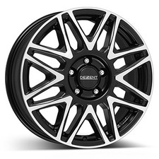 CERCHIO IN LEGA DEZENT KH DARK BLACK/POLISHED PER MERCEDES VITO 17"