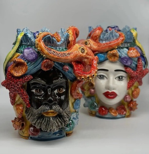 Teste moro ceramica - di, di