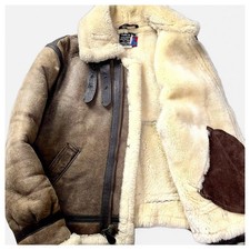 Giacca da volo bomber pelle di