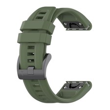 Cinturino in silicone per Garmin Fenix 3 / 3 ore / 5x / 6x / 6x Pro / 7X / 7X Pro scuro