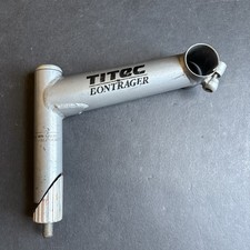 Stelo Mtb BONTRAGER TITEC vintage anni 90 1" 22,2 piuma acciaio 125mm 25,4 morsetto Race Lite