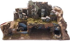 Presepe paesaggio scena 