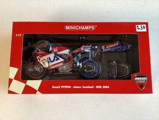 Minichamps modello 1:12 Ducati 999F04 James Toseland WSB 2004 confezione originale nuova!