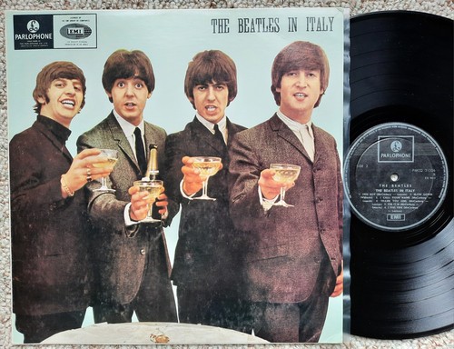 The beatles italy album - in,