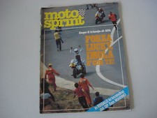 MOTOSPRINT 28/1981 HONDA CX 500 CUSTOM/BENELLI G2 50 ELLE/YAMAHA TZ 500 H/GP SPA