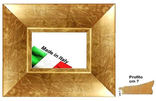 Cornice legno oro semi - in, in