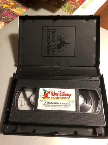 Vhs spada nella roccia - spada,