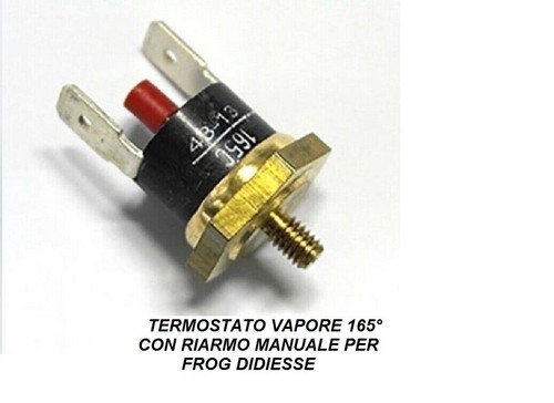 Fr020 termostato vapore 165 - vapore, 165°