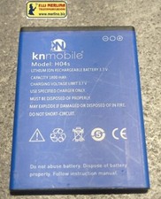 BATTERIA  KN MOBILE H04s LITIO RICARICABILE 1800mA 3.7V ORIGINALE KN MOBILE H04s