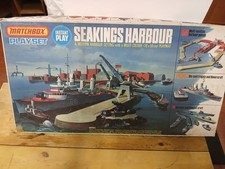Matchbox Seakings Harbour Playset   Vintage 1970s Boxed - RARE