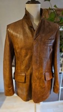 Giacca pelle blazer Belstaff