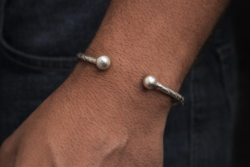 Bracciale uomo argento - da, in