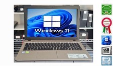 PORTATILE NOTEBOOK ASUS X541U CPU INTEL CORE i7-7200U SSD WINDOWS 11