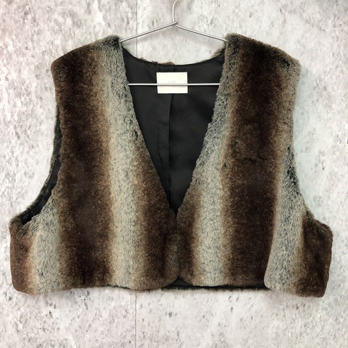 Gilet pelliccia hare maglia - gilet,