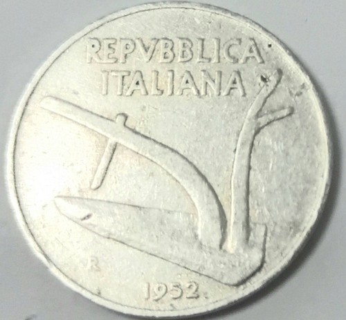 Italia moneta repubblica - italia, del