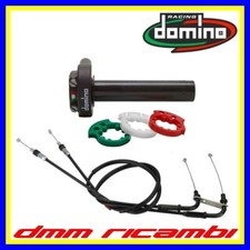 Kit comando gas rapido DOMINO XM2 KAWASAKI ZX-6R 636 NINJA 2017 2018 con cavi