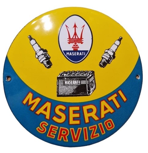 Maserati servizio round - servizio,