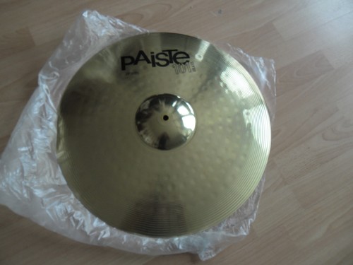 Paiste101 brass ride - brass, "