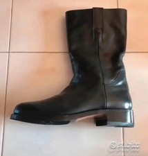 stivali pelle uomo modello biker