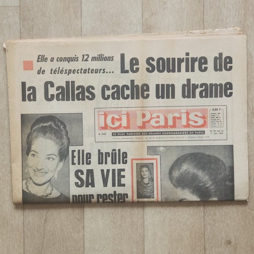 Ici paris 1039 1965 - n°1039, maria