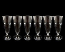 60 PEZZI  FLUTE TRASPARENTE