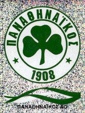 figurina Superleague Panini Grecia 2009 #211 Panathinaikos F.C. Badge