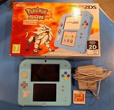 CONSOLE NINTENDO 2DS LIMITED POKEMON SOLE, CON CARTUCCIA A PARTE USATA COMPLETA