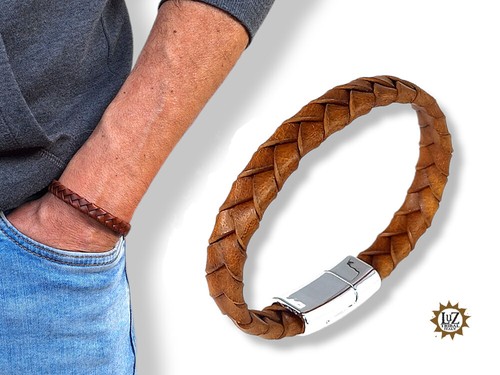 Bracciale uomo cuoio - bracciale,