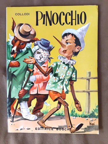 Pinocchio collodi 1962 - pinocchio,