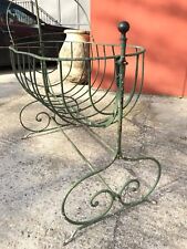 Antica Culla in Ferro Battuto