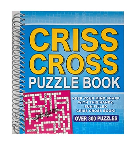 Spiral bound crisscross - bound,