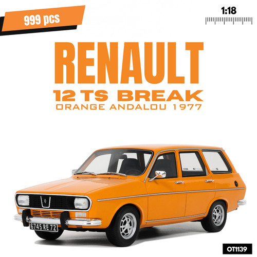 Otto mobile renault 12 - 1:18,
